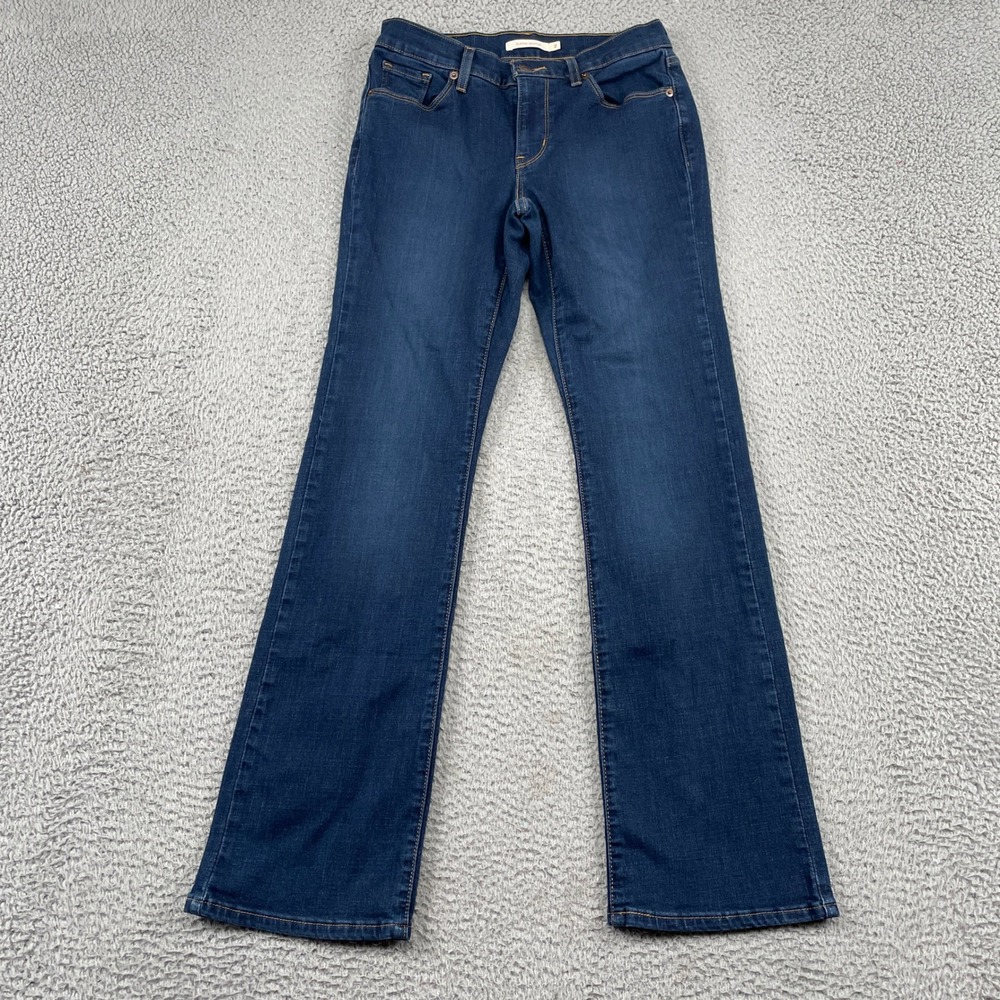 Levi's Jeans Womens 2 Blue Classic Bootcut Mid Rise Stretch Denim 39252-0048